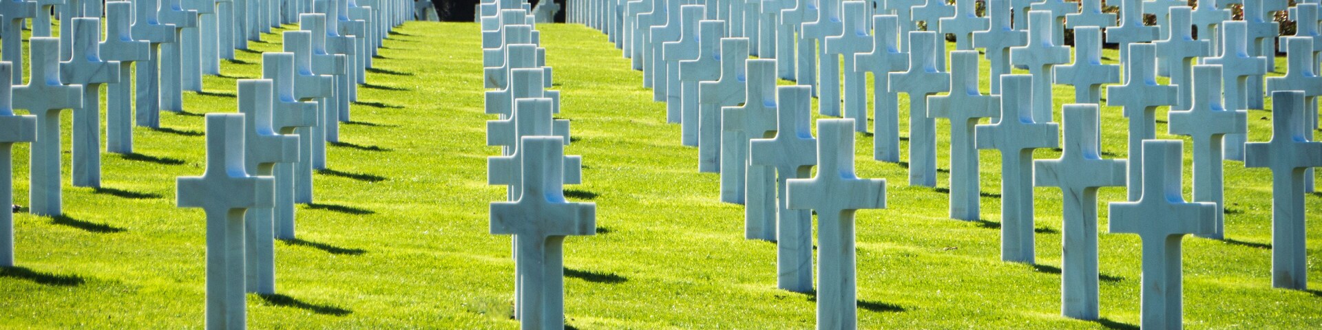 WW2 American Cemetery and Memorial, Omaha Beach. Normandy, France.