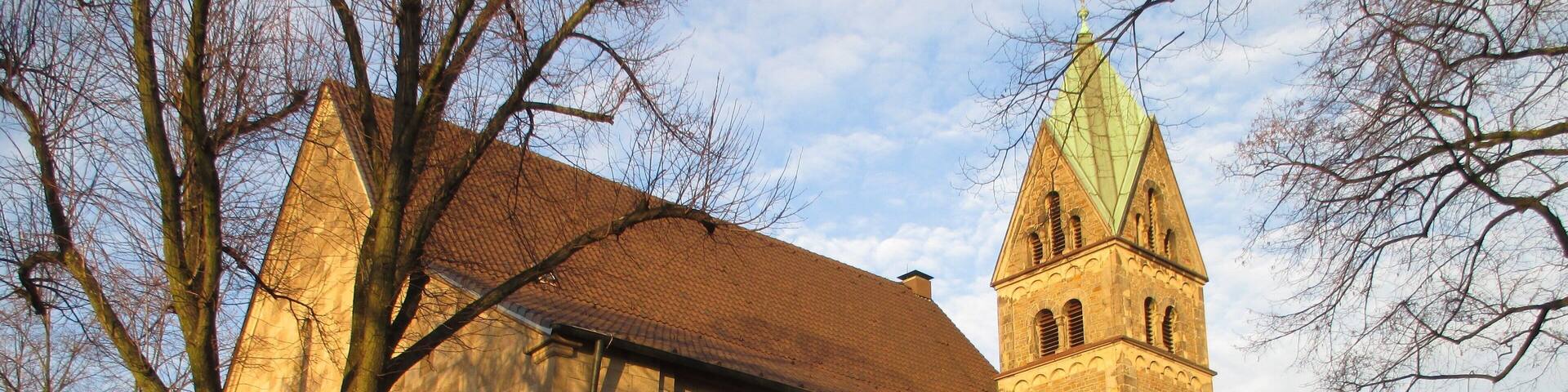 Evangelische Emmaus Kirche in Oberhausen-Alstaden.