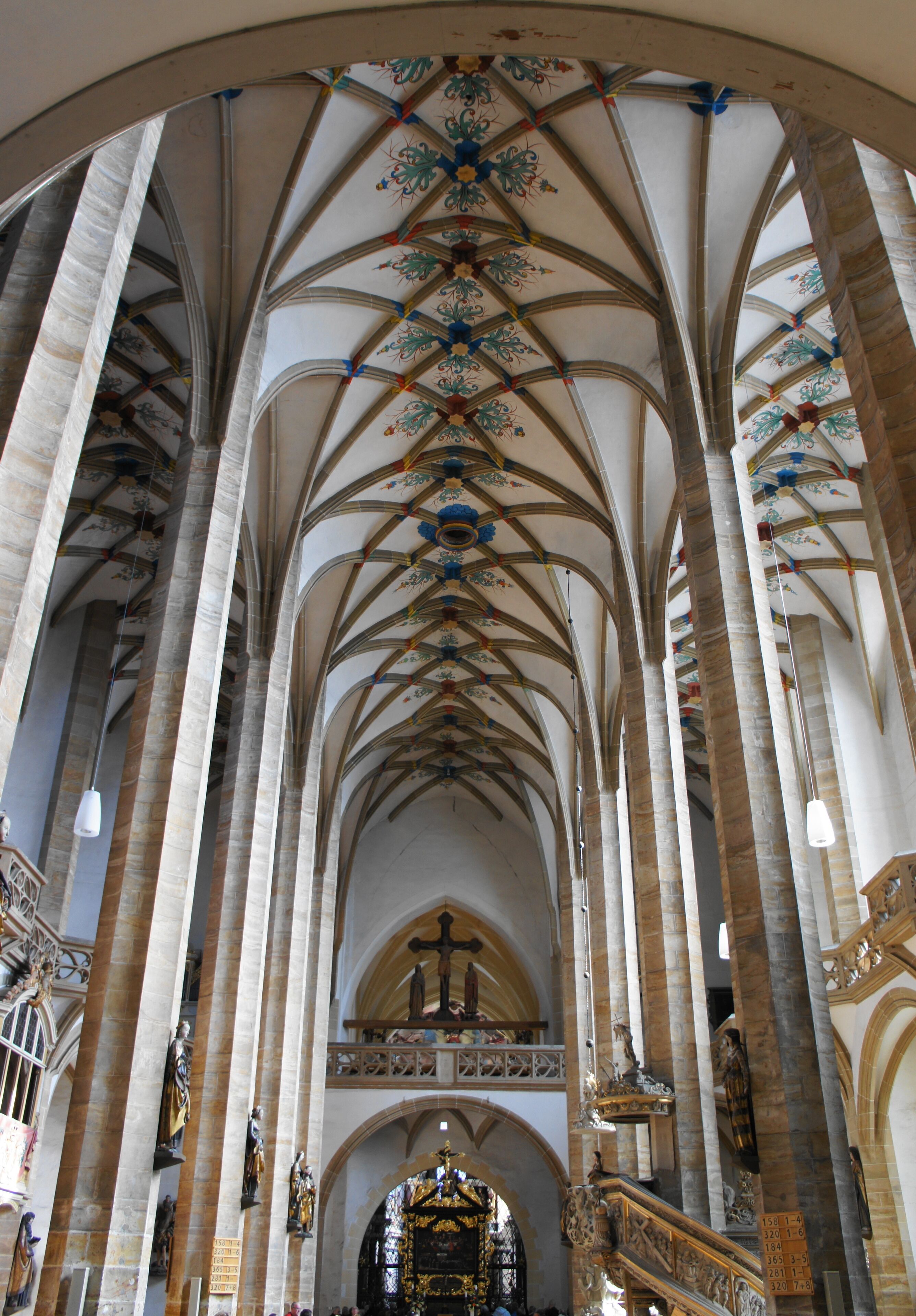 Der Dom zu Freiberg; Camera location 50° 55′ 12.72″ N, 13° 20′ 38.4″ E View this and other nearby images on: OpenStreetMap - Google Earth 50.920200; 13.344000