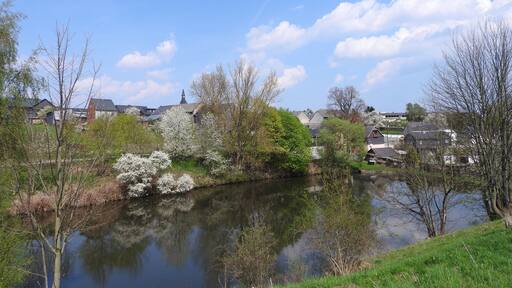 Teich in Röppisch, Thüringen