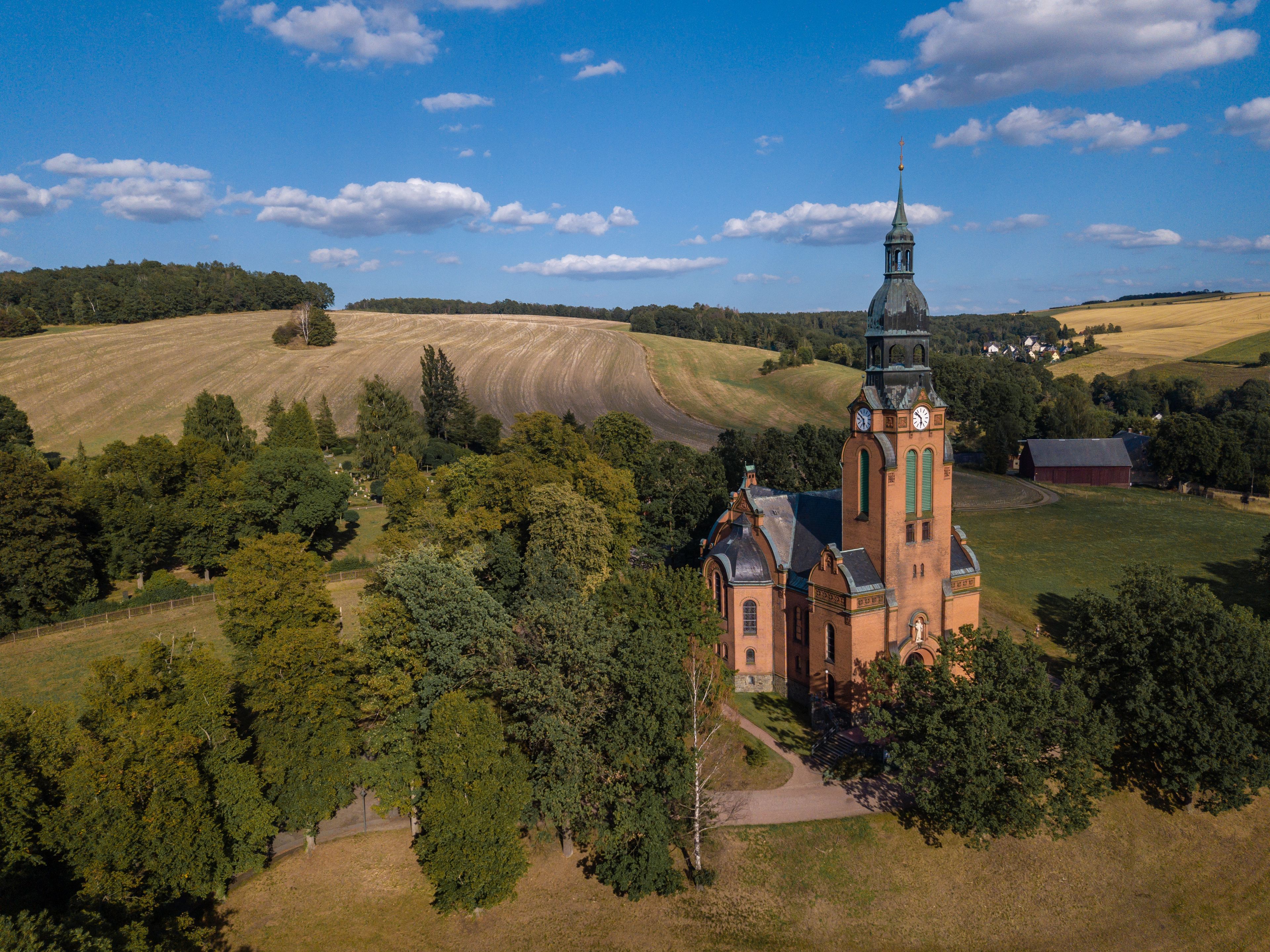 Luther Church Harthau Chemnitz Saxony