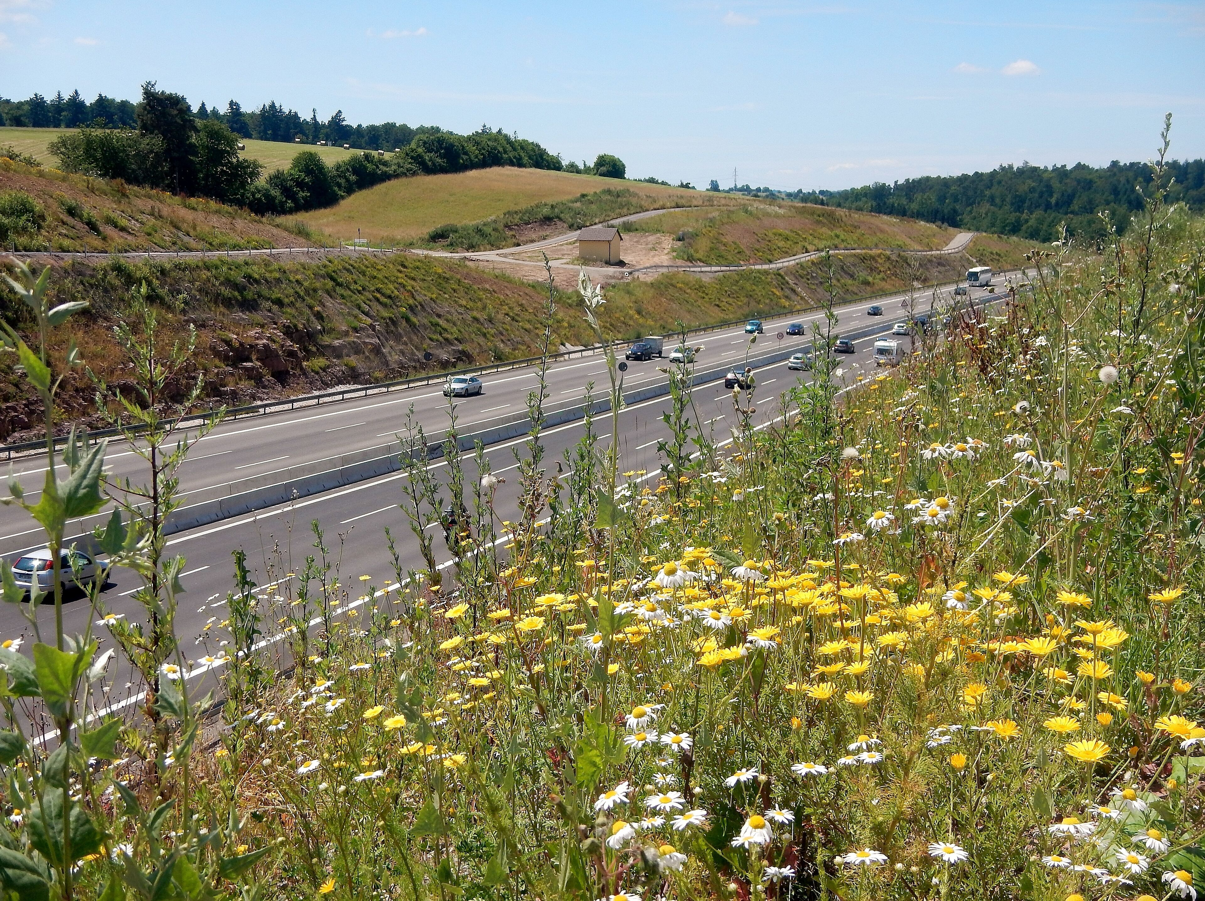 BAB A8 Stuttgart-Karlsruhe bei Karlsbad
