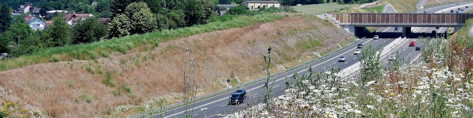 BAB A8 Stuttgart-Karlsruhe bei Karlsbad