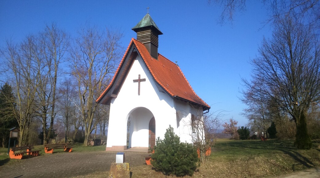 Die Feldkahler Kapelle nördlich von Hösbach-Feldkahl