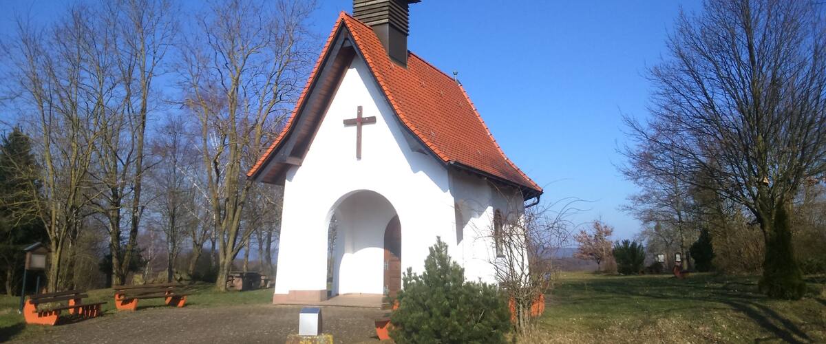 Die Feldkahler Kapelle nördlich von Hösbach-Feldkahl