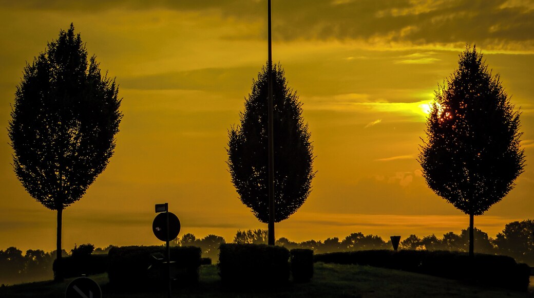 Sonnenaufgang im Münchener Westen