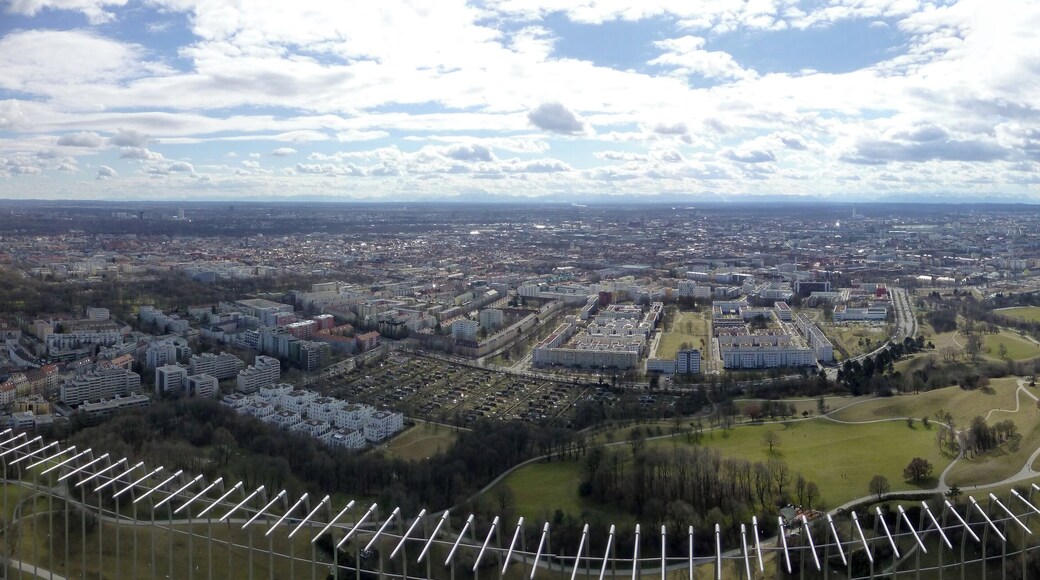 Panoramablick vom Olympiaturm nach Süden