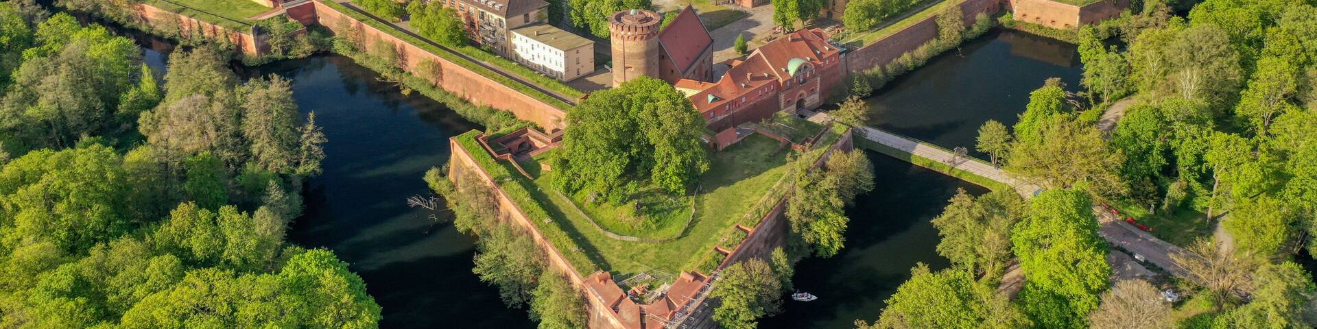 Berlin, Zitadelle Spandau, Luftaufnahme vom Mai 2021