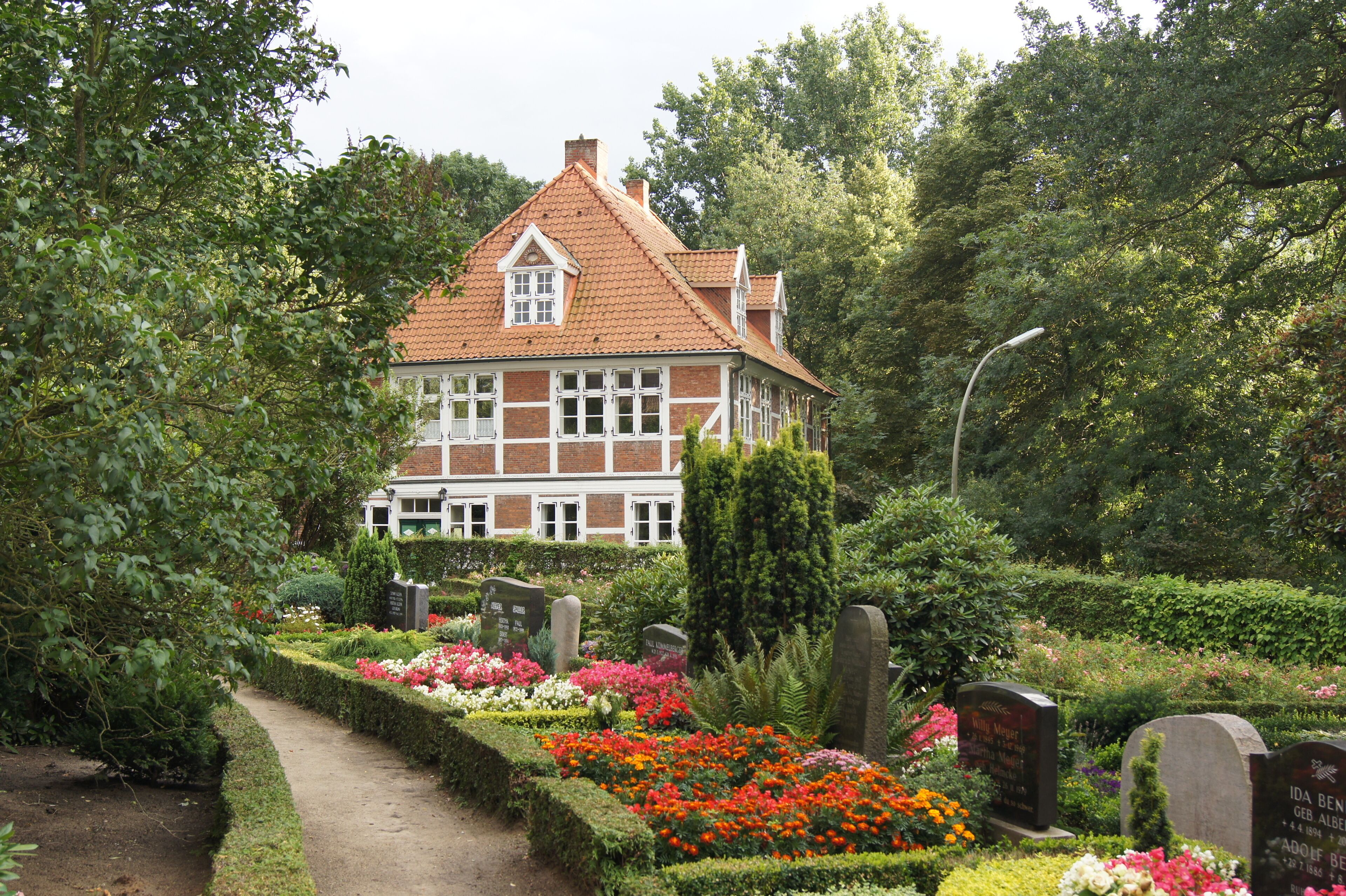 Hamburg (Ochsenwerder), Germany: Rectopry of the saint Pancras Church