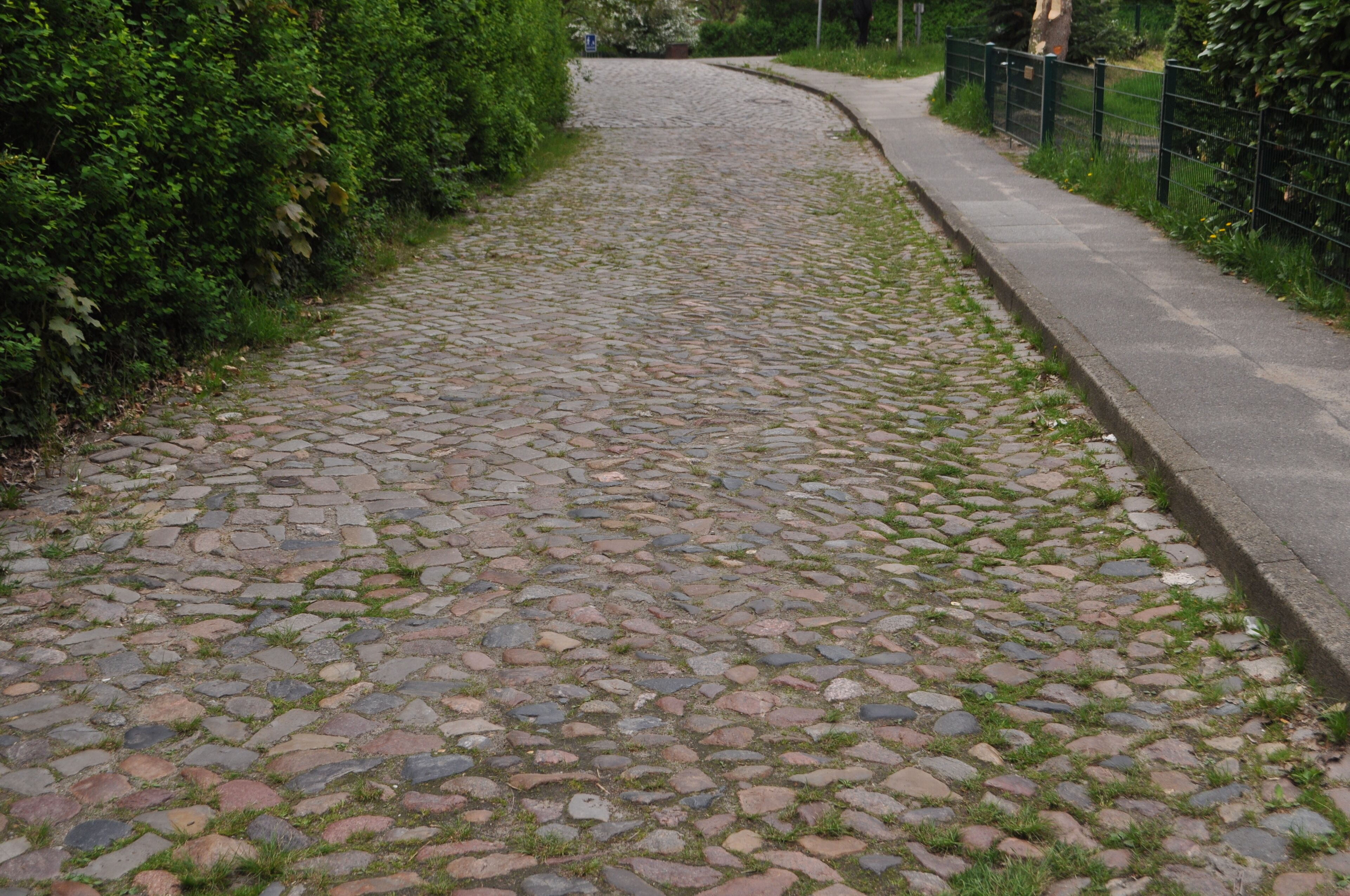 Straße Handweg in Hamburg-Marmstorf.