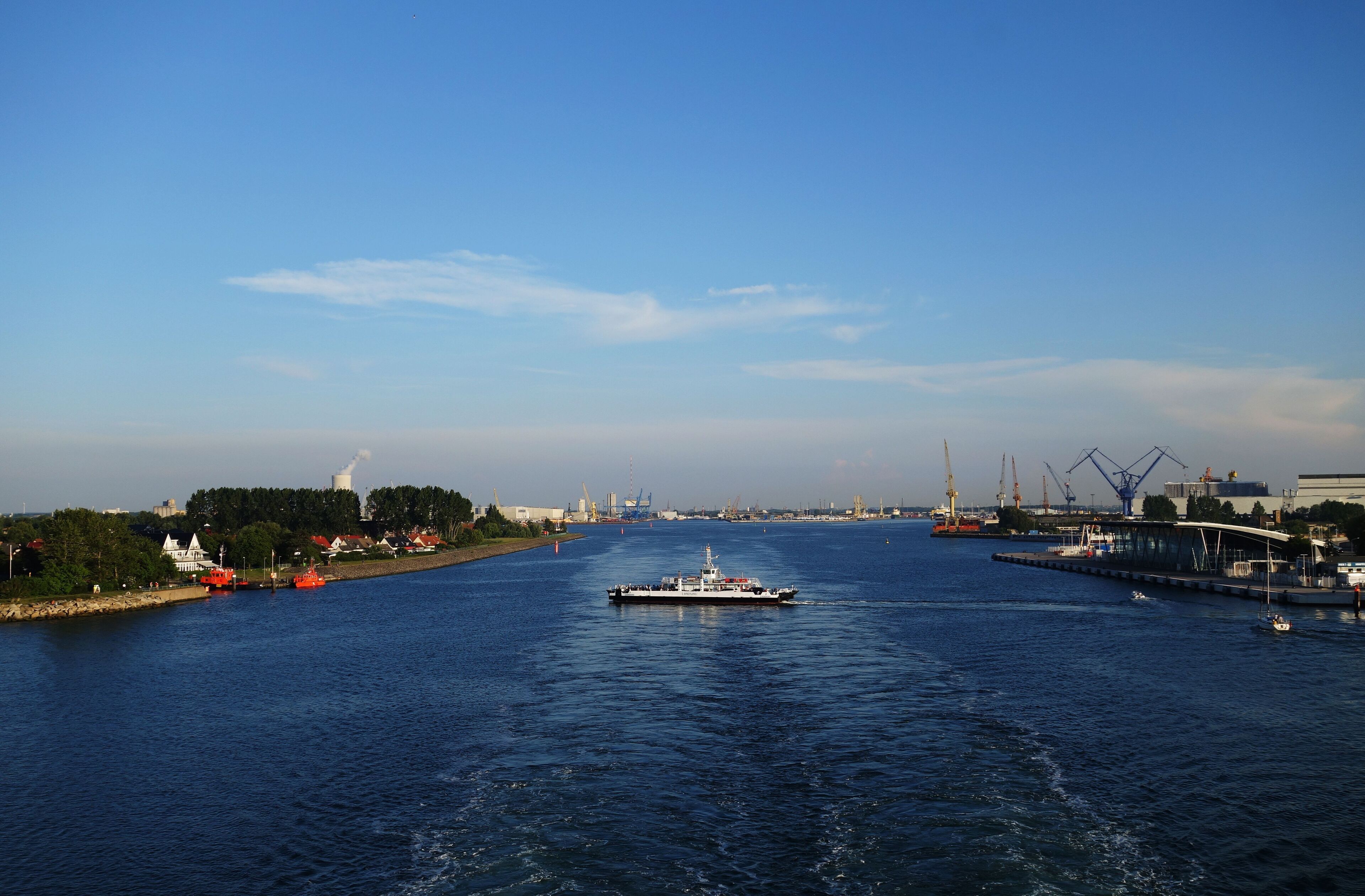Car ferry Breitling between Warnemünde and Hohe Dune