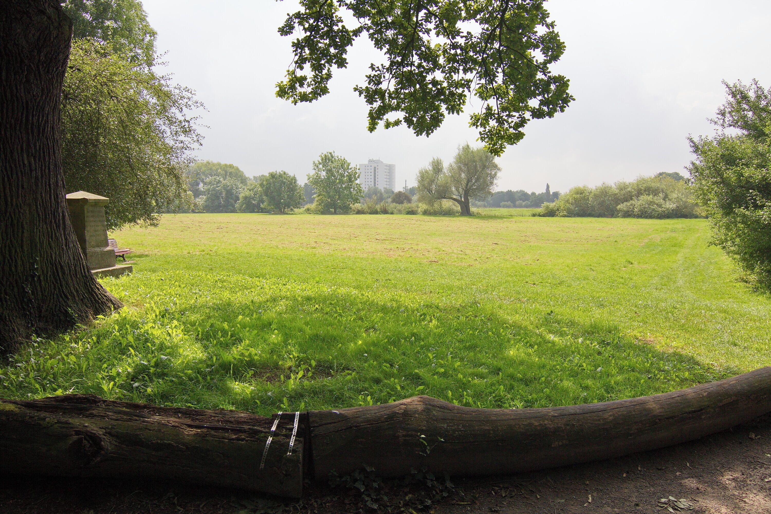 Blick im Hinüberschen Garten in Marienwerder (Hannover), Niedersachsen, Deutschland