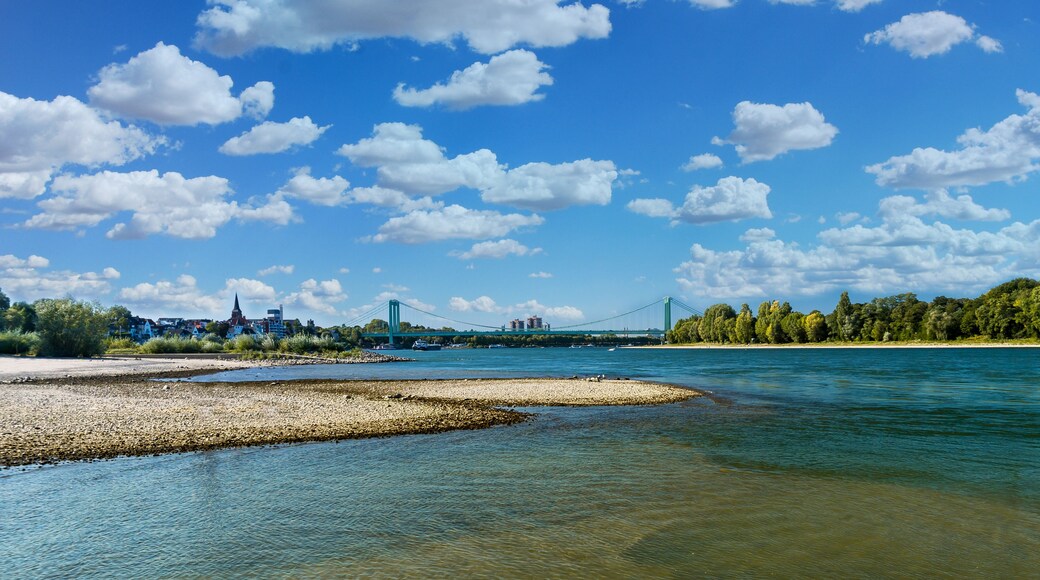 Rodenkirchen Beach in Cologne Germany