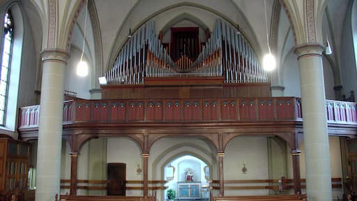 Orgelempore in St. Joseph in Delbrück-Westenholz
