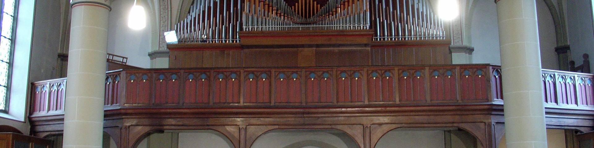 Orgelempore in St. Joseph in Delbrück-Westenholz