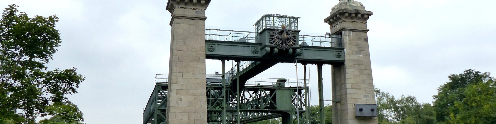 Henrichenburg - LWL-Industriemuseum Schiffshebewerk – Türme am Oberwasser