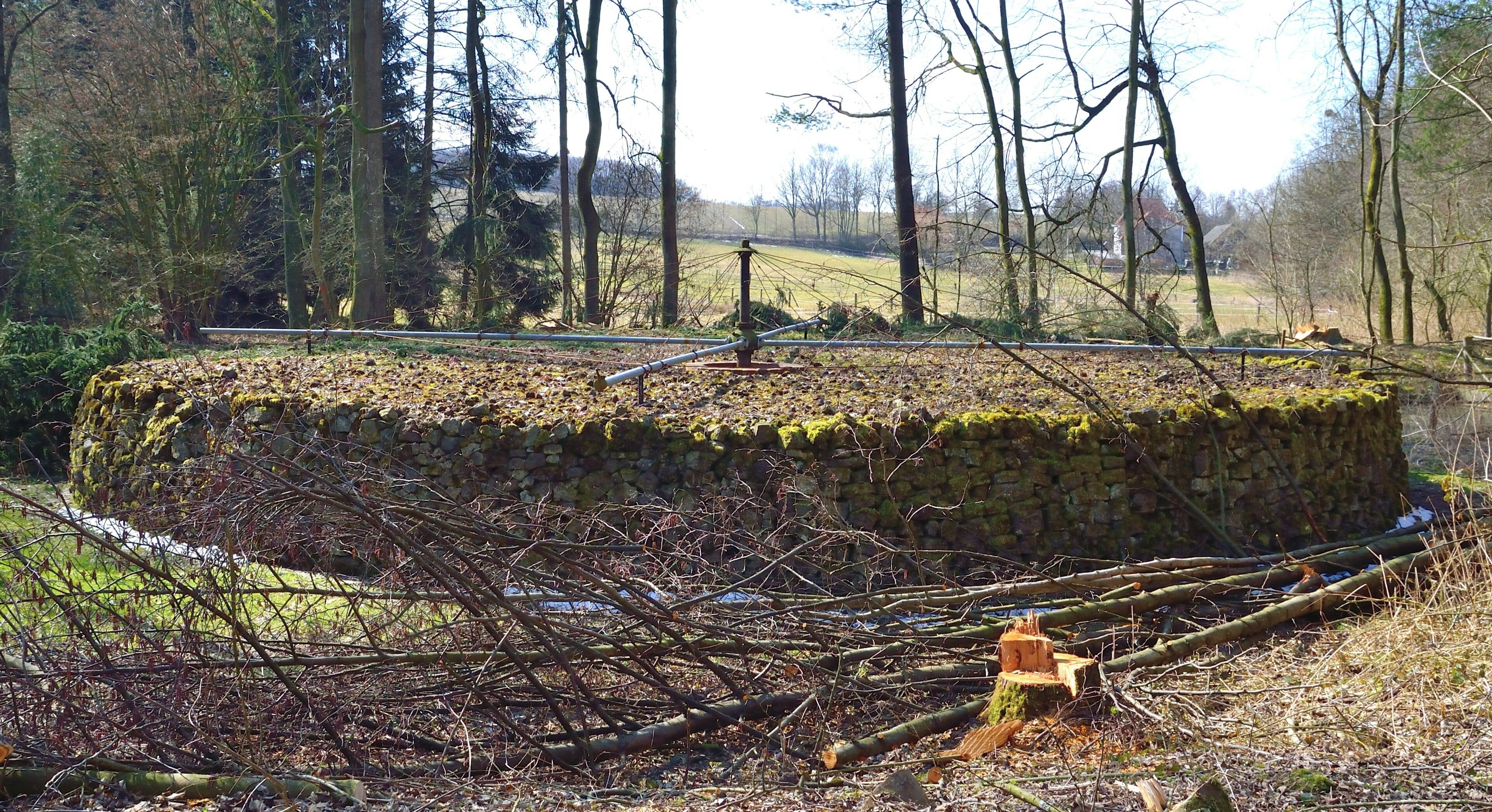 This is a photograph of an architectural monument. It is on the list of cultural monuments of Horn-Bad Meinberg, no. 02.18