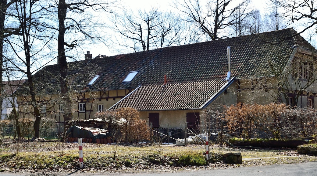 This is a photograph of an architectural monument. It is on the list of cultural monuments of Horn-Bad Meinberg, no. 02.13