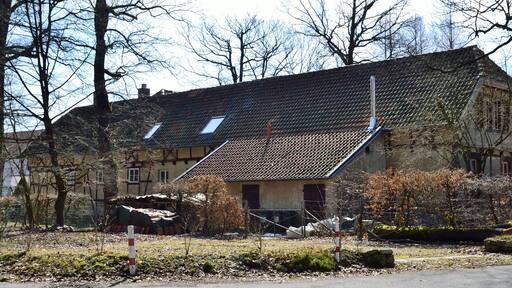 This is a photograph of an architectural monument. It is on the list of cultural monuments of Horn-Bad Meinberg, no. 02.13