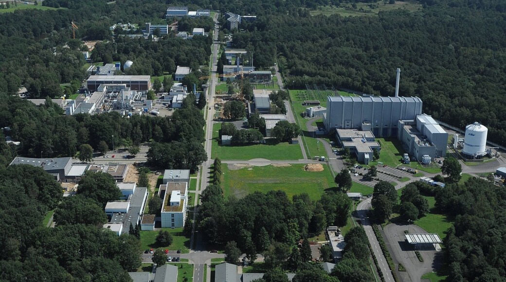 Head office of the German Aerospace Center in Lind, Cologne, adjacent to Cologne/Bonn Airport