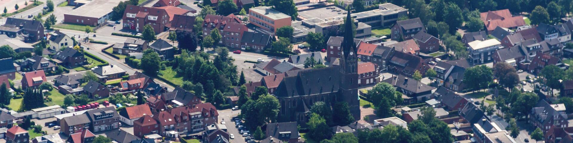 Church in Buldern, DĂŒlmen, North Rhine-Westphalia, Germany