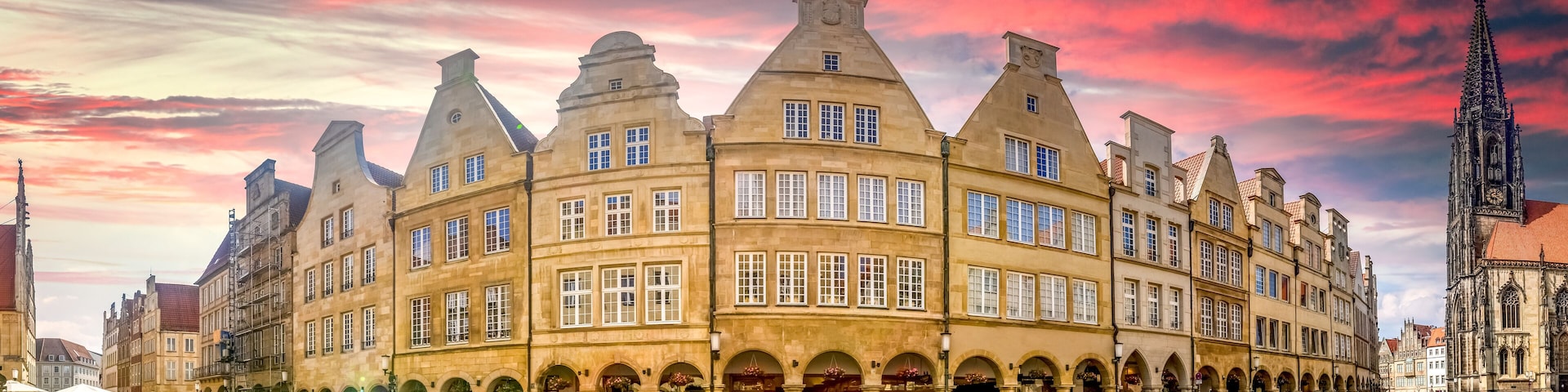 Prinzipalmarkt, Münster, Nordrhein Westfalen, Deutschland