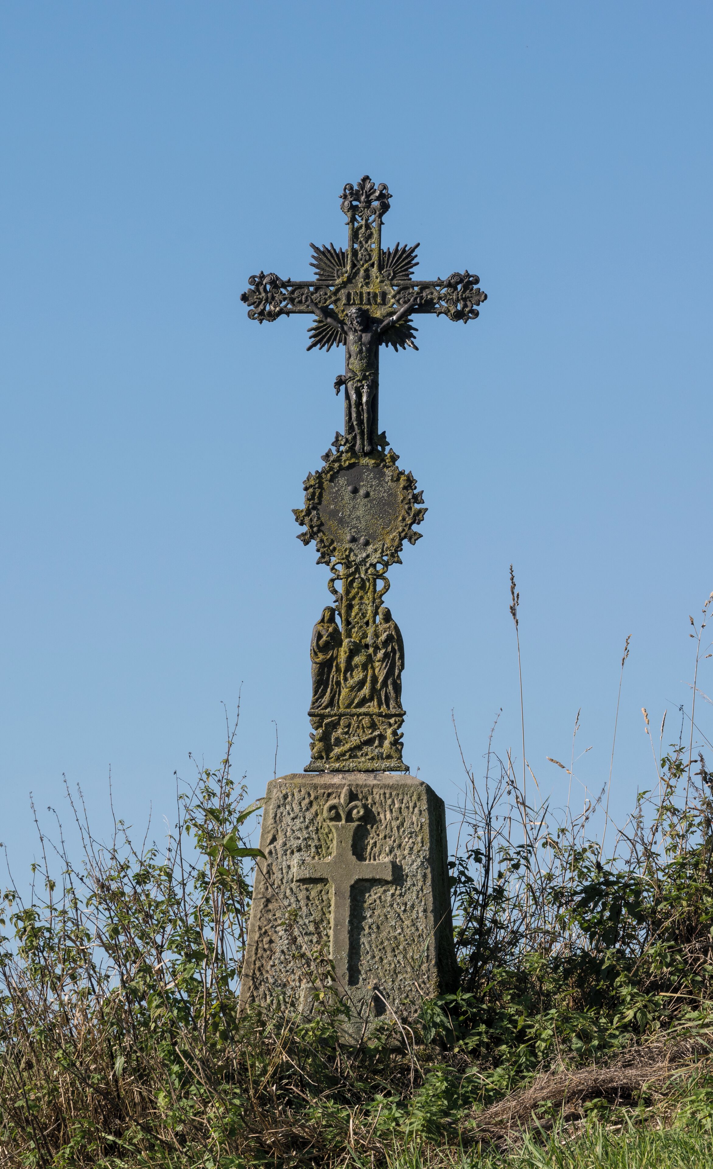 Wayside cross on the Limberg in Altenbeken-Schwaney