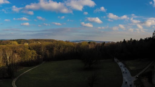 Panorama, geschossen von den Externsteinen aus.