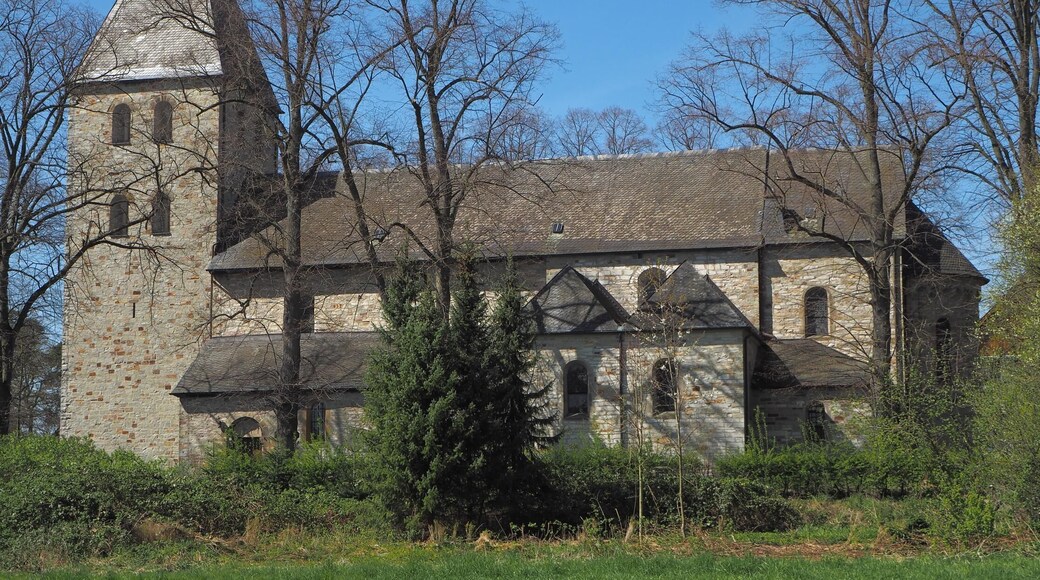 Church of the German village Boke (Northrhine-Westphalia).