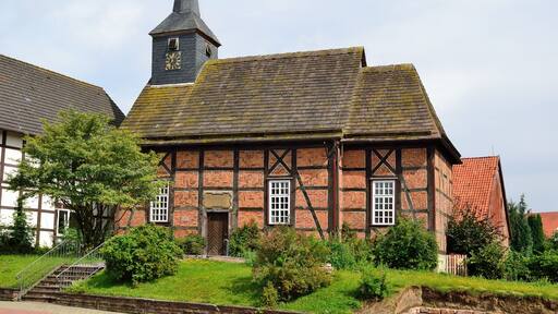 This is a photograph of an architectural monument. It is on the list of cultural monuments of Horn-Bad Meinberg, no. 03.01