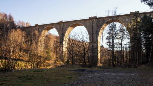 Railway bridge Muldenhütten (Saxony)