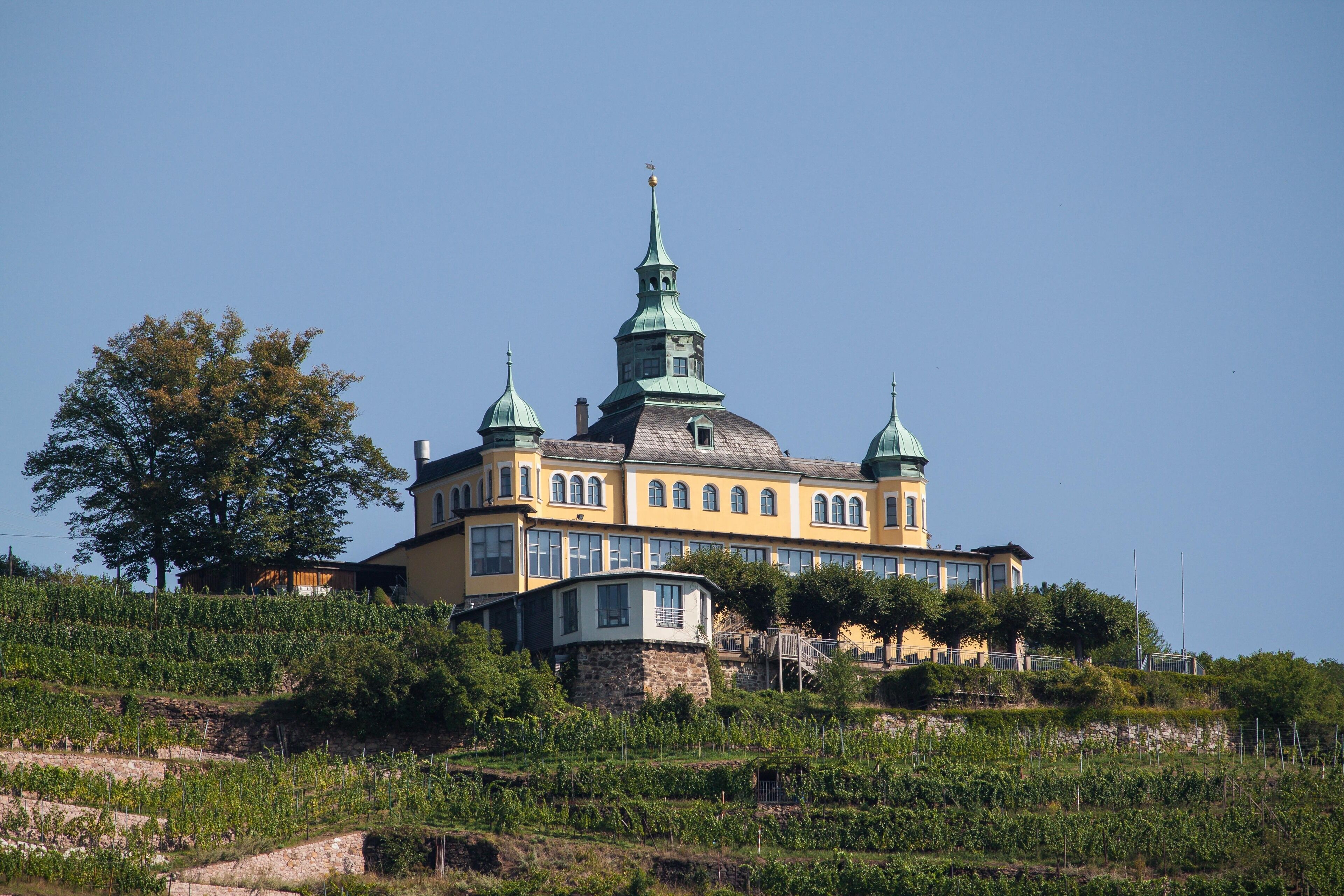 Spitzhaus Radebeul, errichtet 1622 als kleines Weinberghaus