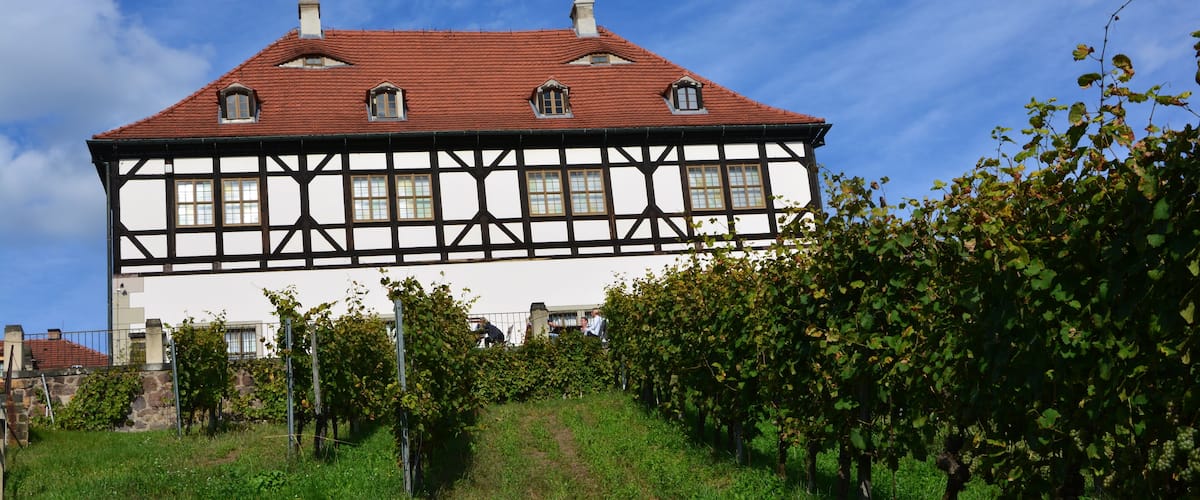 Radebeul Hoflößnitz, Lust- und Berghaus von Hoflößnitz - Städtisches Weingut in Radebeul