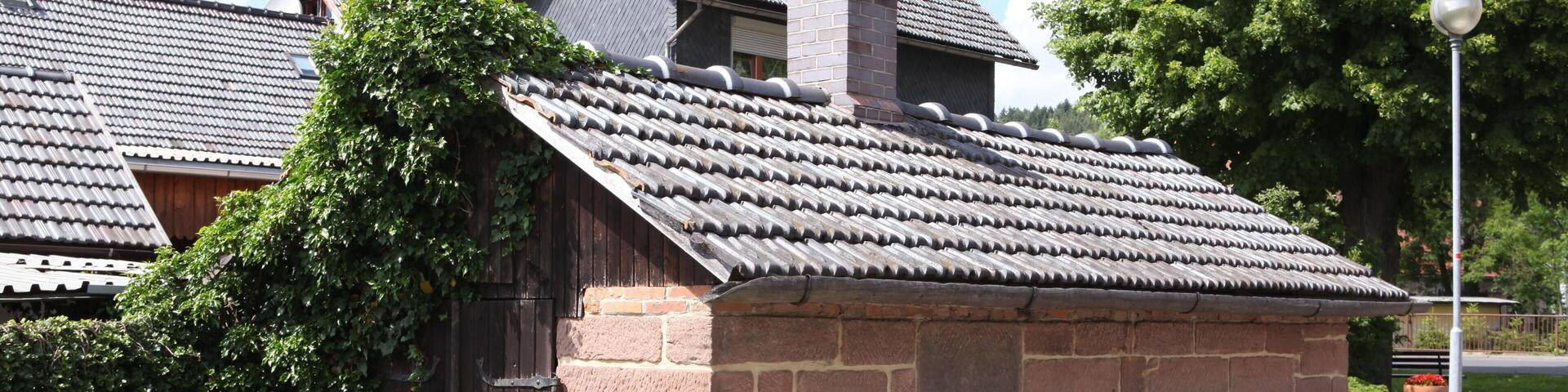 Backhaus Sandweg 2, in Blatterndorf Gemarkung von Effelder, OT von Frankenblick, ThĂŒringen