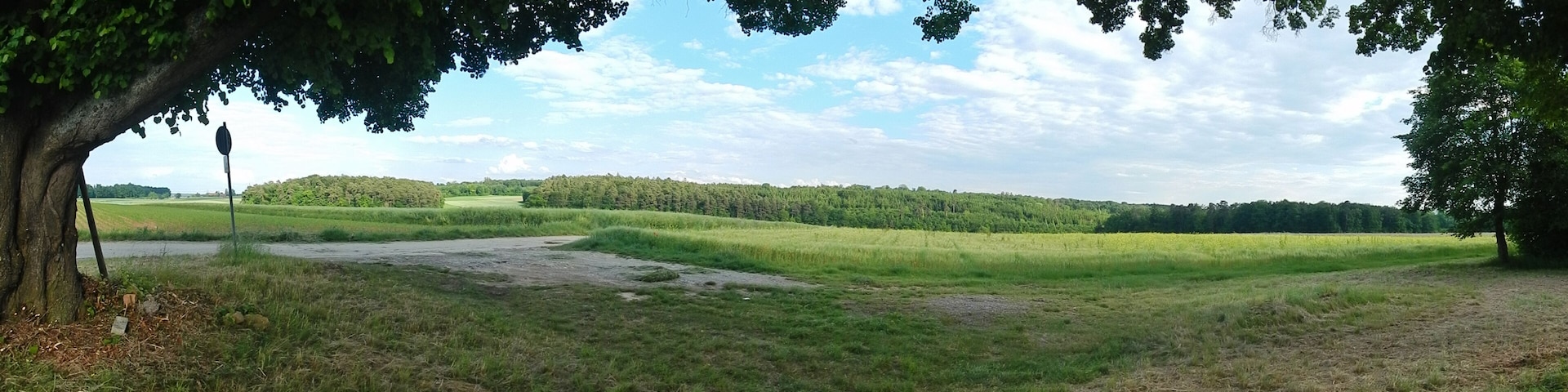 Landschaft zwischen Sindelfingen-Maichingen, Magstadt und Weil der Stadt-Schafhausen, Blick Richtung Südosten