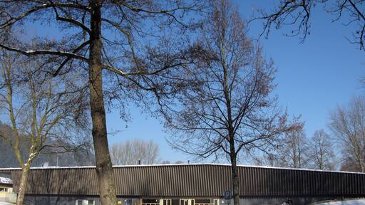 Freibad Waldkirch-Kollnau im Schnee