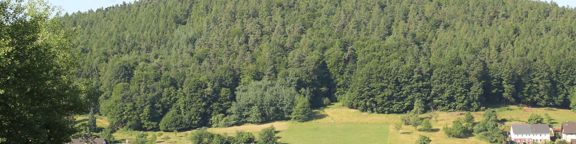 Die Daunert bei Mömbris im Landkreis Aschaffenburg, Bayern