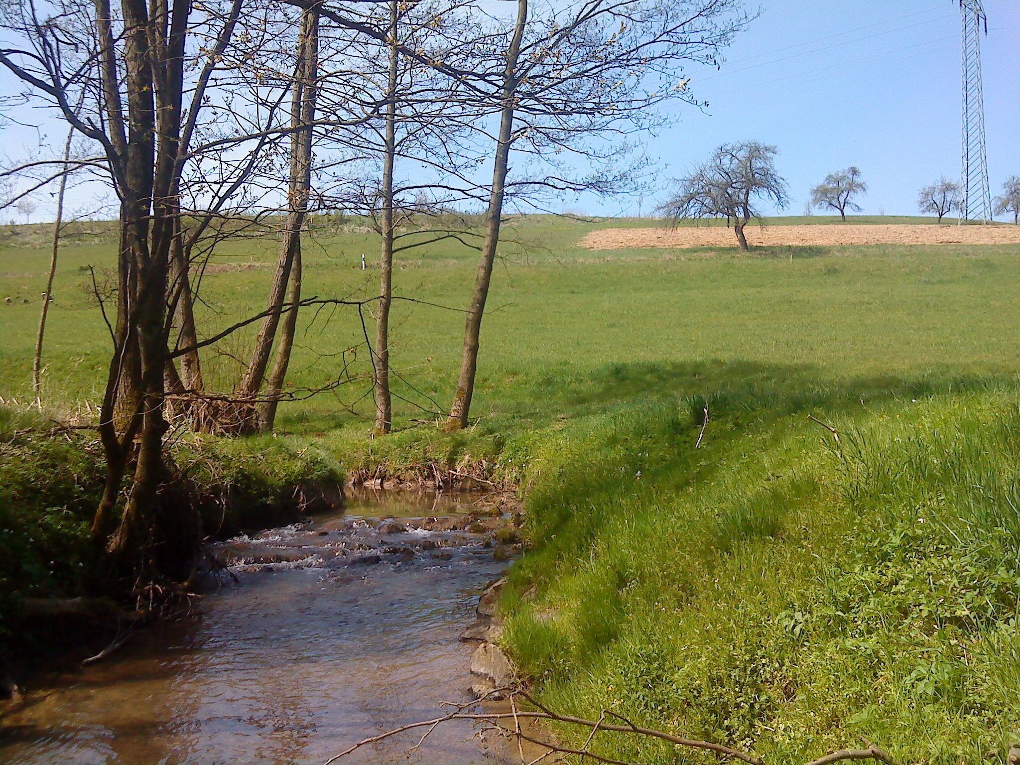 Der Reichenbach nach der Heimbacher Mühle bei Mömbris