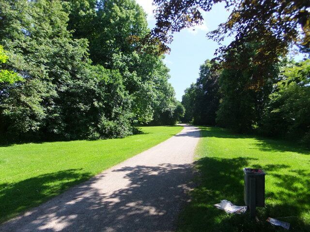Fahrradweg bei Blumenau