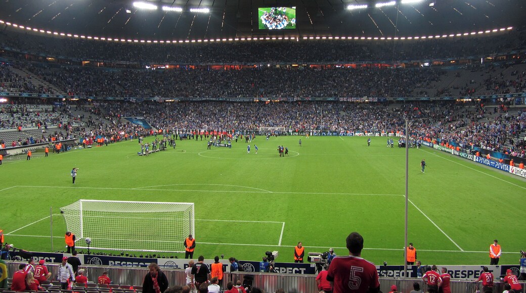 Bayern München - Chelsea FC 19.05.2012 Champions League Finale 2012 / "Finale Dahoam" Chelsea jubelt Champions League Final 2012 Blues celebrating