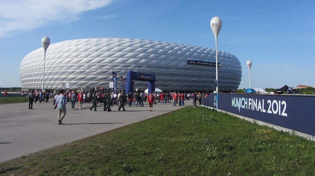 Bayern München - Chelsea FC 19.05.2012 Champions League Finale 2012 / "Finale Dahoam" Arena vor dem Spiel Champions League Final 2012 Pre-match arena