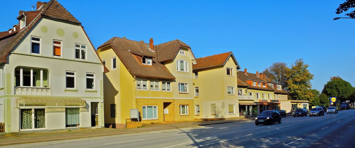 Hamburg (Hausbruch), Germany: High Street