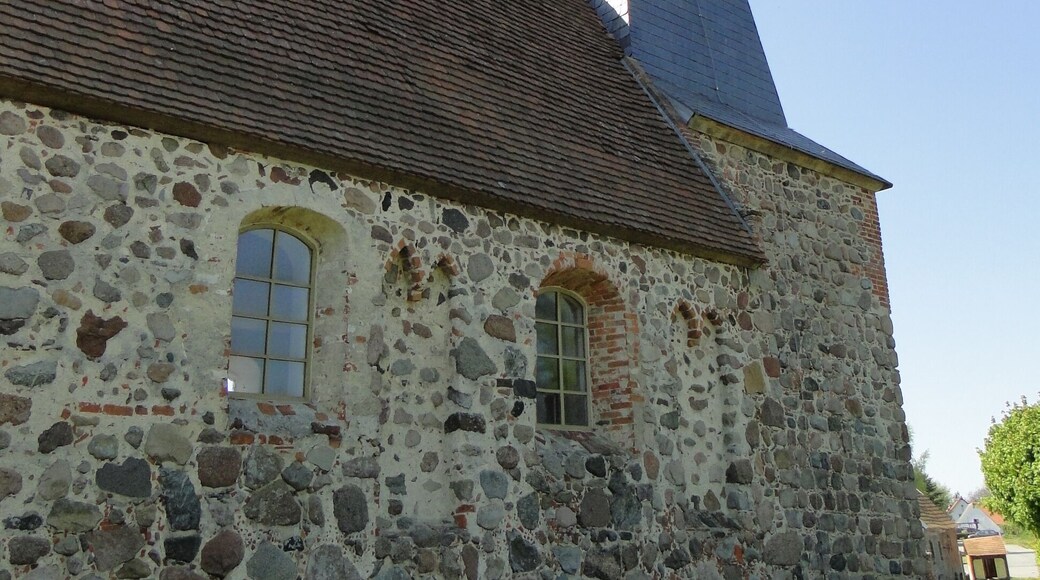 Church in Pasenow, district Mecklenburg-Strelitz, Mecklenburg-Vorpommern, Germany