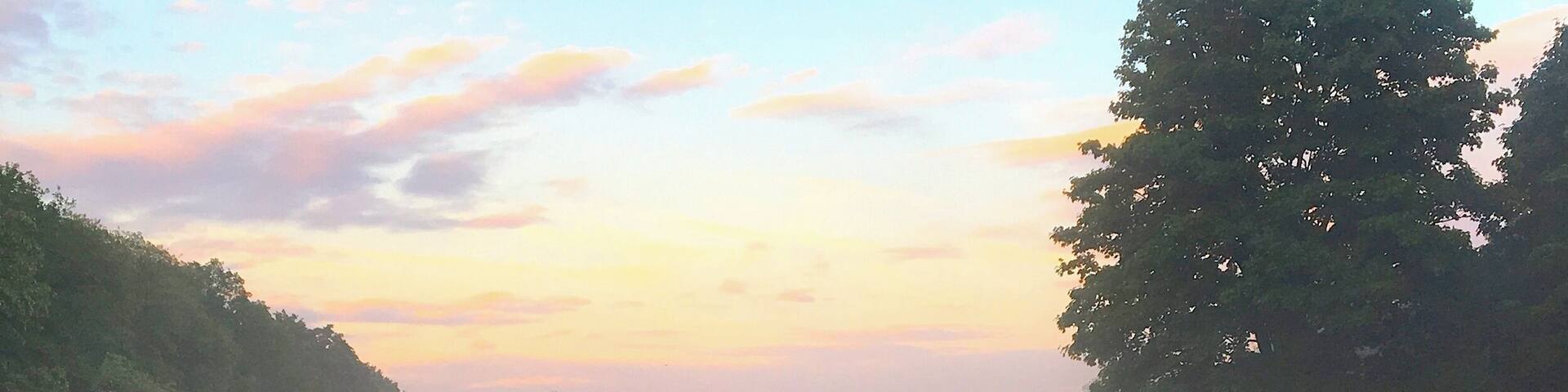 Вечерняя природа Бенрата (Дюссельдорф). 18 мая 2017.