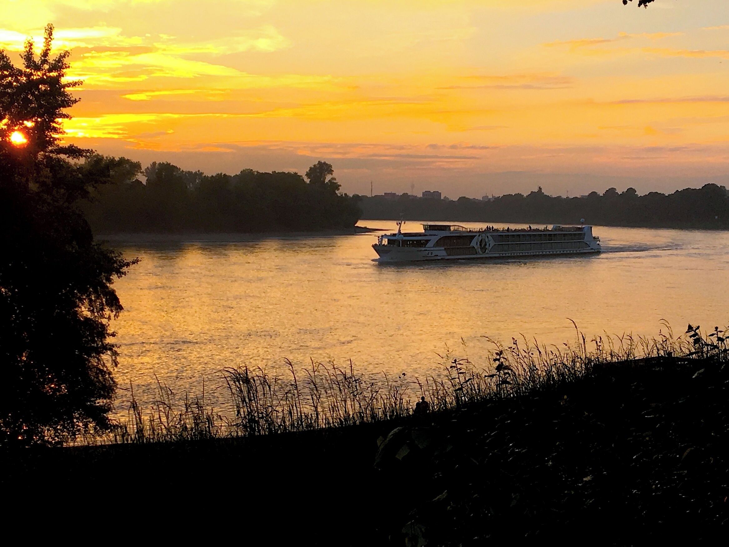 Вечерняя природа Бенрата (Дюссельдорф). 18 мая 2017.