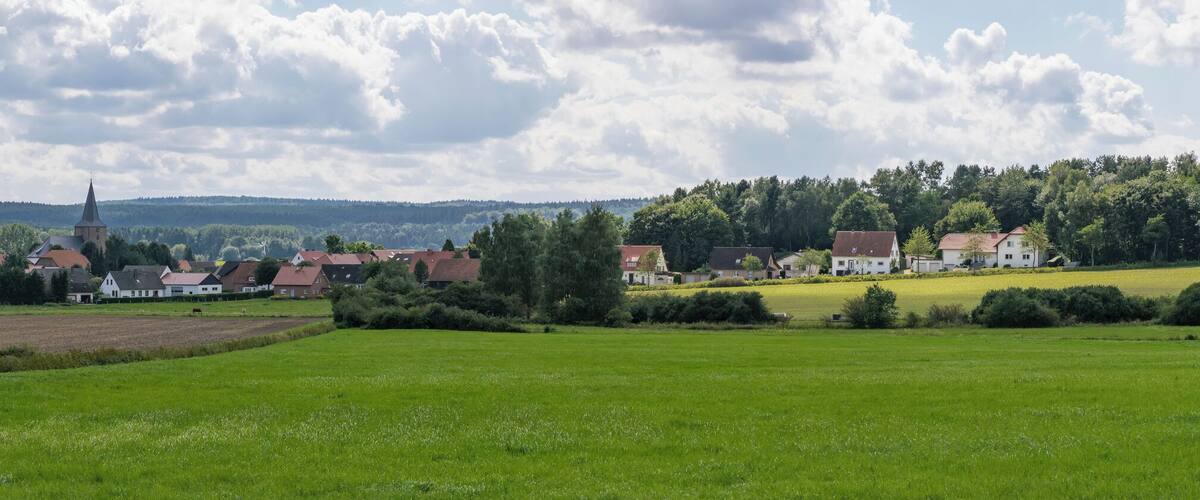 Blick auf Kleinenberg aus nordöstlicher Richtung