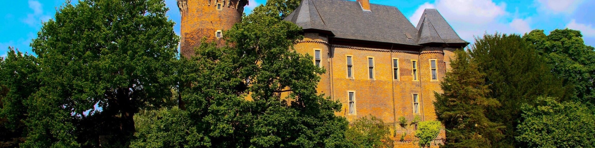Die Anfänge der Burg gehen auf ein Anlage aus dem 12. Jahrhundert zurück. Da wurde ein Wohn und Wehrturm von etwa 8,5 m x 14 m errichtet. Erbaut wurde es von den Edelherren Otto und Gerlachus von Lynn. Diese Anlage wurde da erbaut, wo vorher sich ein ehemaligen Motte mit Wassergraben und Palisadenzaun befunden hatte. Danach wurde Burg kontinuierlich ausgebaut. Im Jahre 1188 verkaufte Otto von Linn das Erbgut an den Erzbischof von Heinsberg, behielt die Burg aber als Lehen. Zwischen 1195 und 1250 wurde die Anlage immer weiter zur wehrhaften Anlage ausgebaut. Unter Heinrich von Strünkede, Amtmann der Mechthild von Kleve begann das Raubrittertum in Linn und endete erst, als die Burg von kurkölnischen Truppen gestürmt wurde. Seit 1924 gehört die gesamte Anlage der Stadt Krefeld. Nach dem 2. Weltkrieg wurde die Burg restauriert und konserviert. Die noch heute erhaltene Teile der Burg, stammen aus dem 13. Jahrhundert. Ein Besuch der Burg, des Ortes Linn und des Museums ist ein wirklich zu empfehlender Wochenendausflug. Johannes Heribert Pohl.