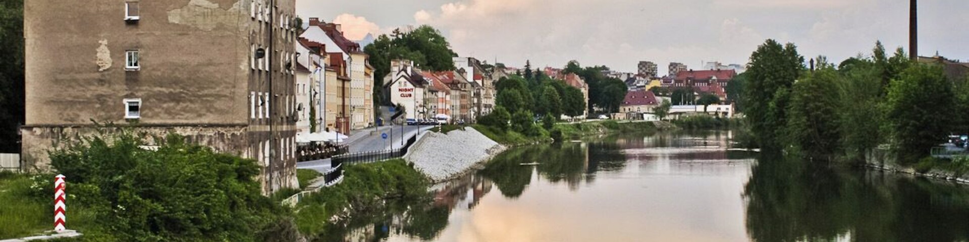 Zgorzelec - widok z Mostu Staromieskiego na Przedmieście Nyskie