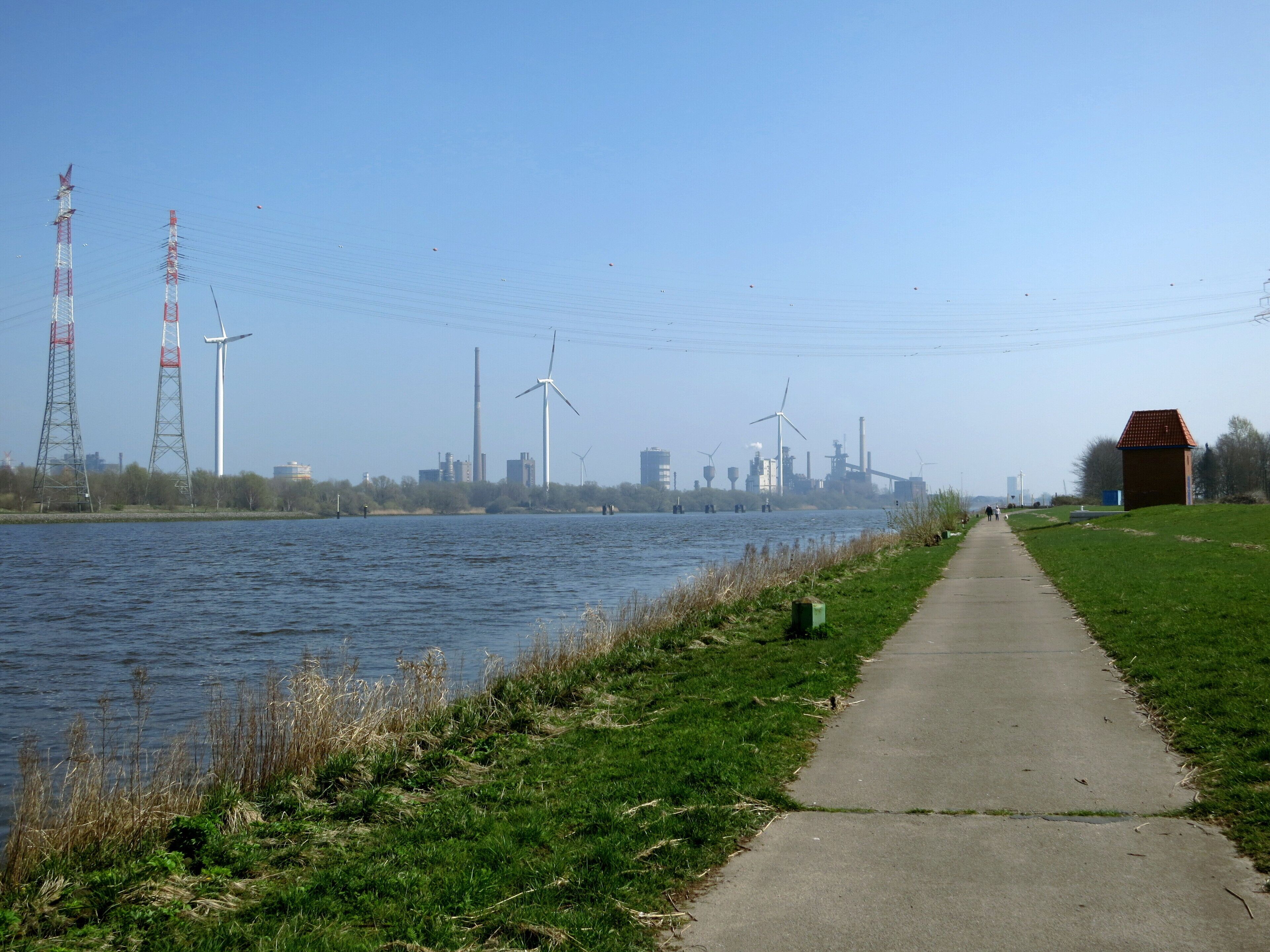 Die Weser in Bremen, Niedervieland