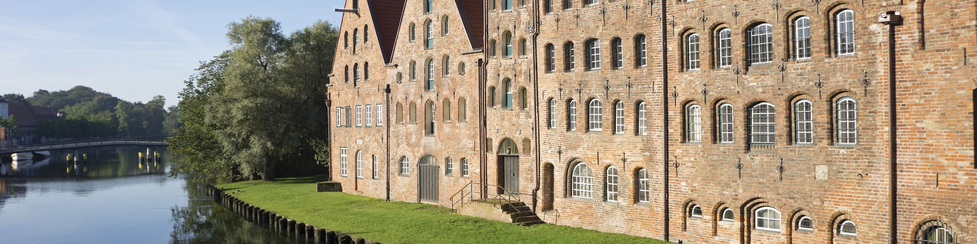 Old salt storage buildings in Lubeck, Germany; Shutterstock ID 156054146; purchase_order: Comps; job: ; client: ; other: